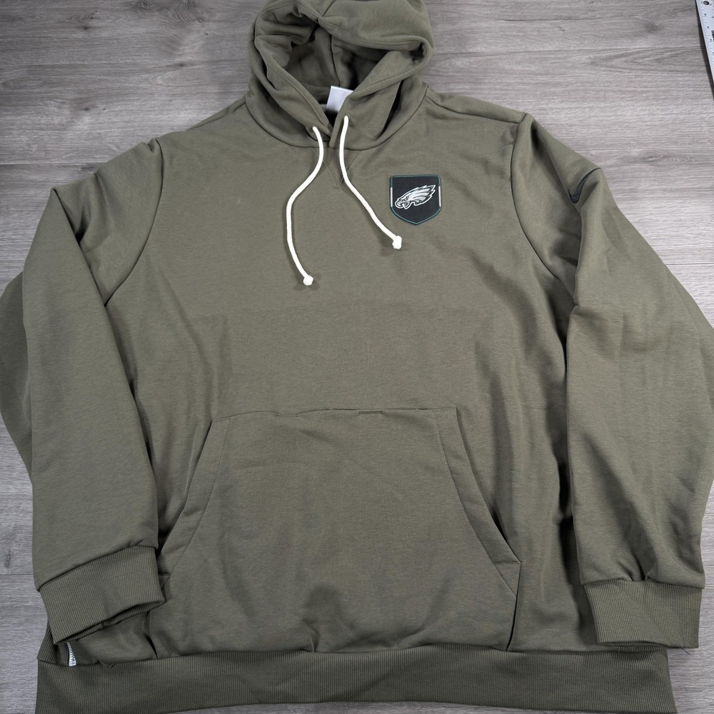 Nike Philadelphia Eagles Salute to Service Hoodie Authentic 3XL Tall 2025 READ - Picture 1 of 13